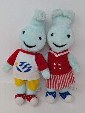 World Expo 90 Plush Gil Boy Girl Lisboa Lisbon Portugal Mascot 13"